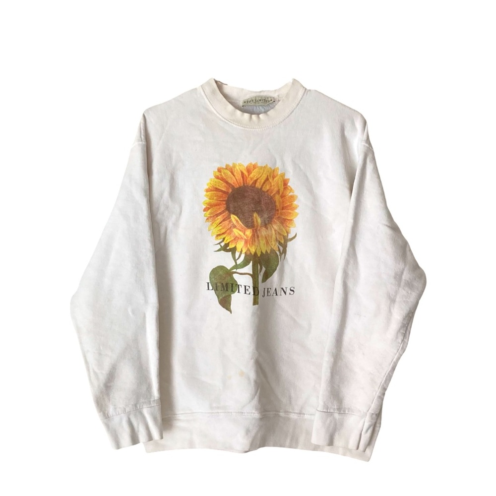 Vintage Sunflower 🌻 Crewneck Sweater from The Limited